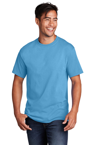 Port & Company Adult Unisex 6-ounce, 100% Cotton Core Cotton DTG T-shirt